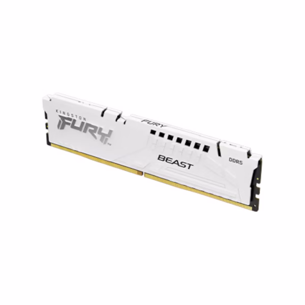 Memorie Kingston FURY Beast White 32GB DDR5, EXPO, 5600MT/s, CL36