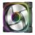 Ventilator 1stPlayer® aRGB FN7-BK, control turatie, 120x120x25 mm silent, rulment hydraulic, 3pin(ARGB)+4PIN(PWM), negru